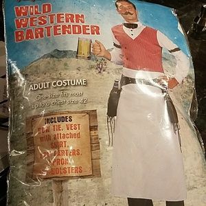 Wild Western Bartender costume